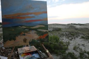 Early light and plein air painting begining by CJK